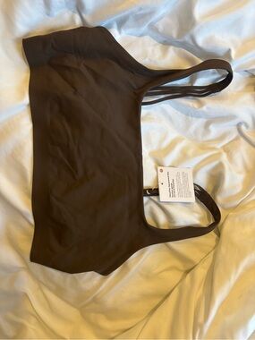 Lululemon FlexyFlex Squareneck Bra / Walnut Crunch L/XL